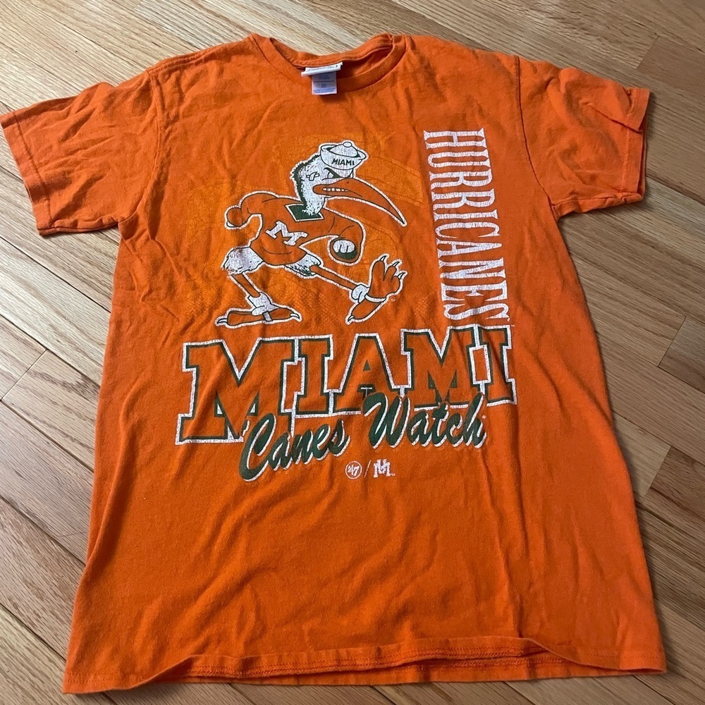 Vintage Tubular Small Miami Orange Tee Shirt